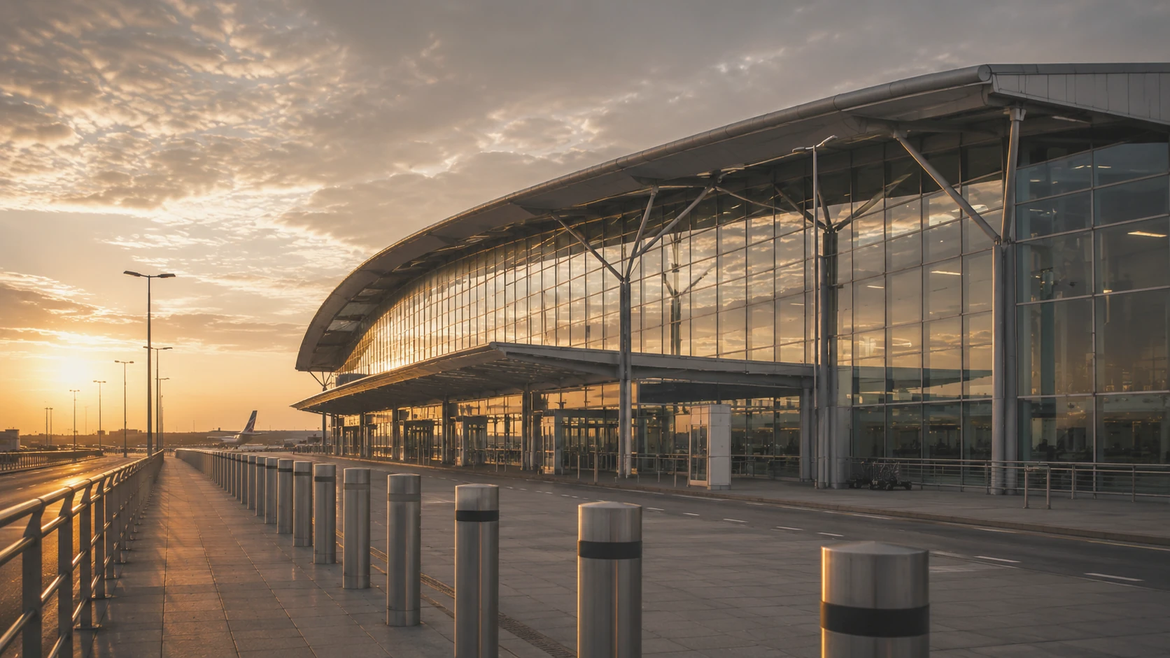 Airport terminal exterior for Gatwick Airport chauffeur transfers