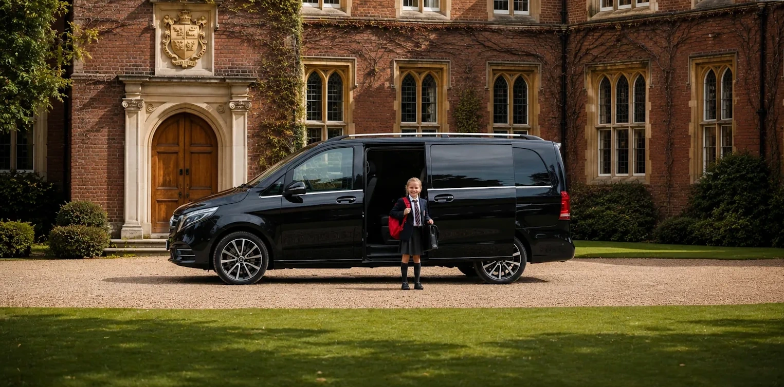 Unaccompanied minor chauffeur service for boarding schools and airport transfers